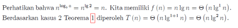 solusi master theorem 4